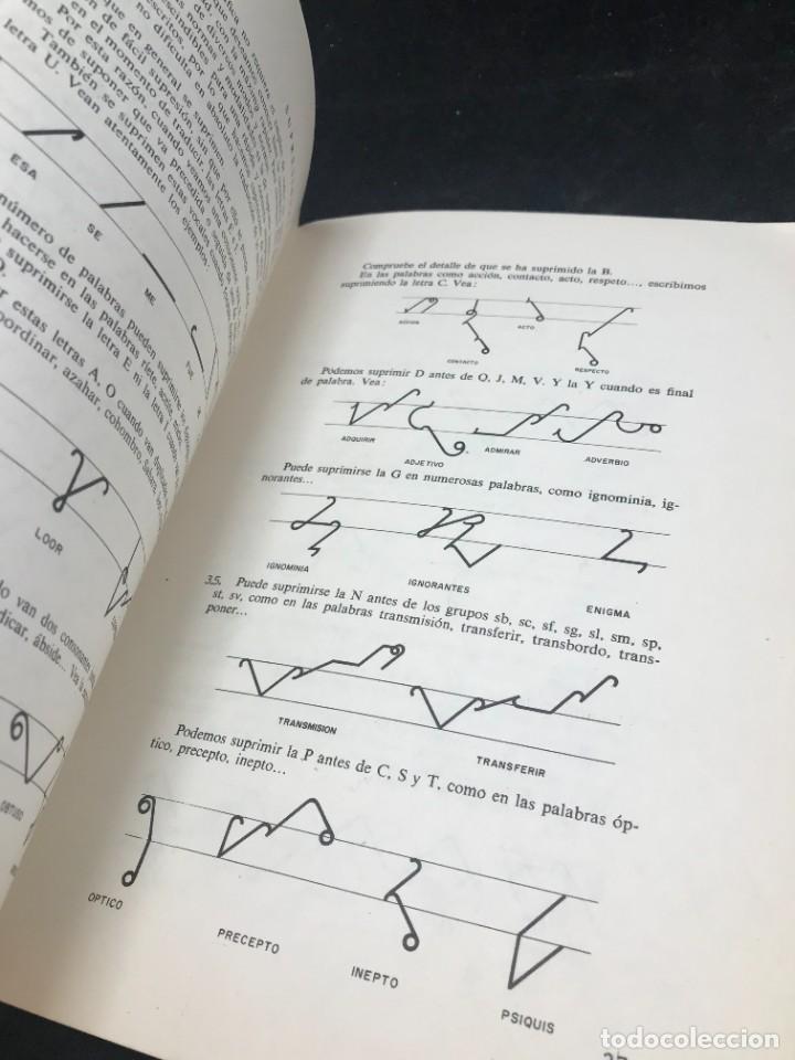 Libros de segunda mano: M&eacute;todo de taquigraf&iacute;a, Tecniban. - Foto 11
