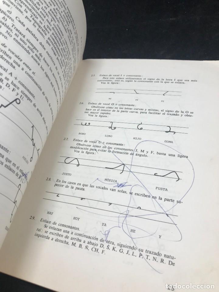 Libros de segunda mano: M&eacute;todo de taquigraf&iacute;a, Tecniban. - Foto 12