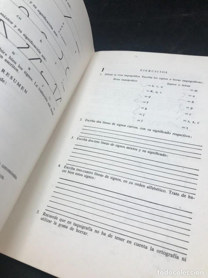 Libros de segunda mano: M&eacute;todo de taquigraf&iacute;a, Tecniban. - Foto 13