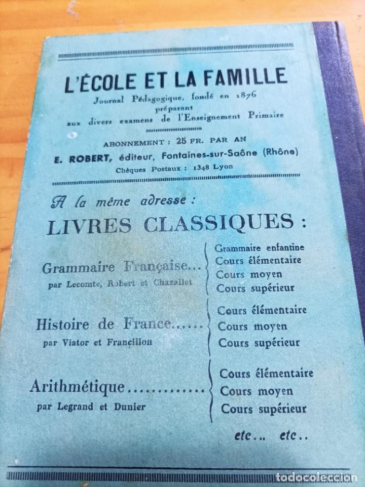 Libros de segunda mano: GRAMMAIRE ENFANTINE,LECOMTE & CHAZALLET,E.ROBERT EDITOR,1938,94 P&Aacute;GINAS. - Foto 3