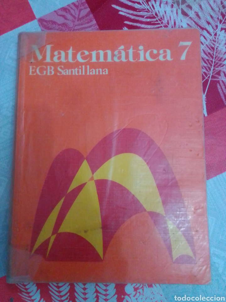 Libros de segunda mano: Libro EGB matem&aacute;tica 7 Santillana - Foto 1