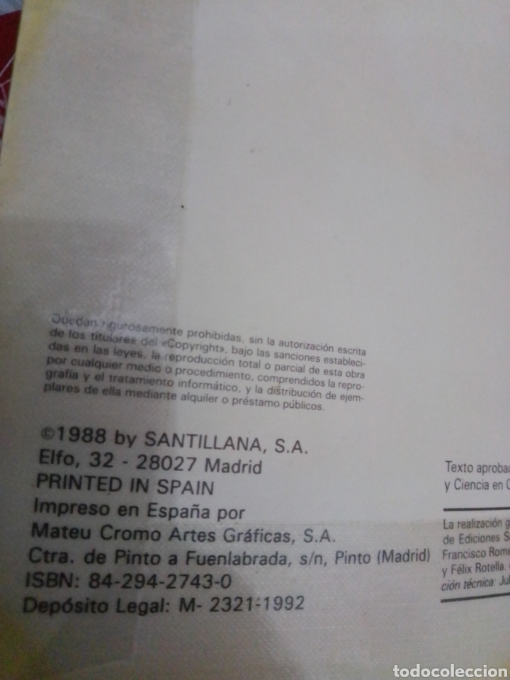 Libros de segunda mano: Libro EGB lenguaje 5 Santillana - Foto 2