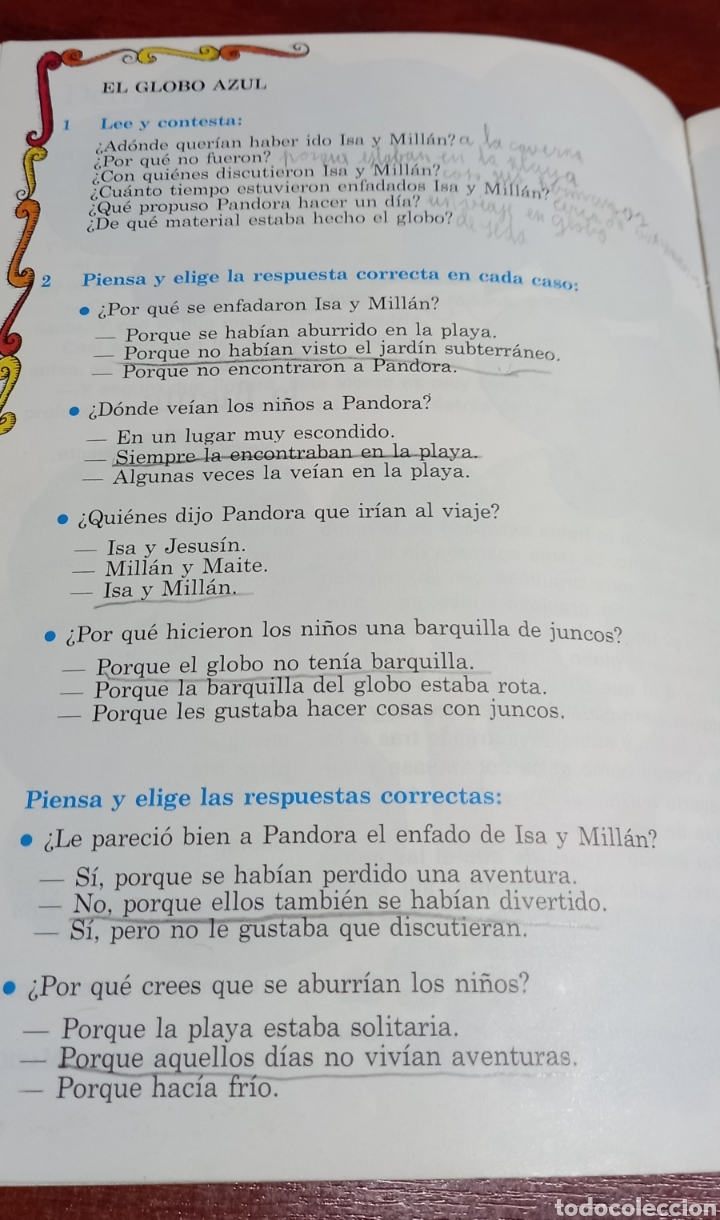Libros de segunda mano: SENDA 3. Libro b&aacute;sico de lectura. EGG Santillana - Foto 7