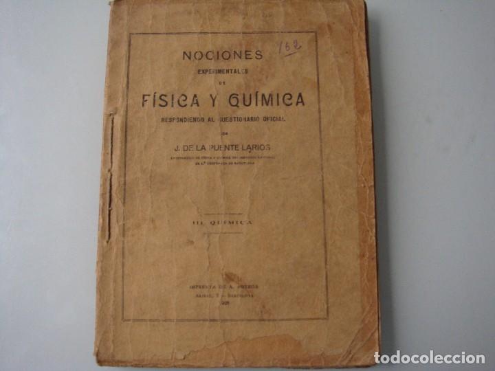 Libros de segunda mano: NOCIONES DE F&Iacute;SICA Y QU&Iacute;MICA - Foto 1