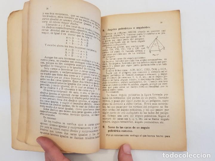 Libros de segunda mano: Geometr&iacute;a del Espacio. Jos&eacute; O&ntilde;ate Guill&eacute;n. - Foto 5