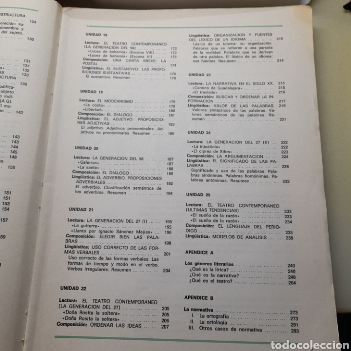 Libros de segunda mano: ANTIGUO LIBRO DE E.G.B. LENGUAJE 7. SANTILLANA. - Foto 2
