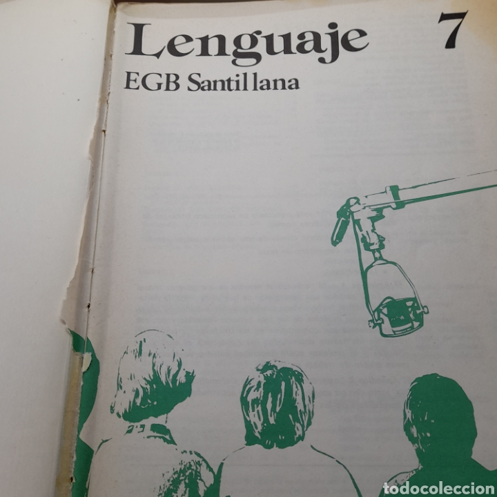 Libros de segunda mano: ANTIGUO LIBRO DE E.G.B. LENGUAJE 7. SANTILLANA. - Foto 4