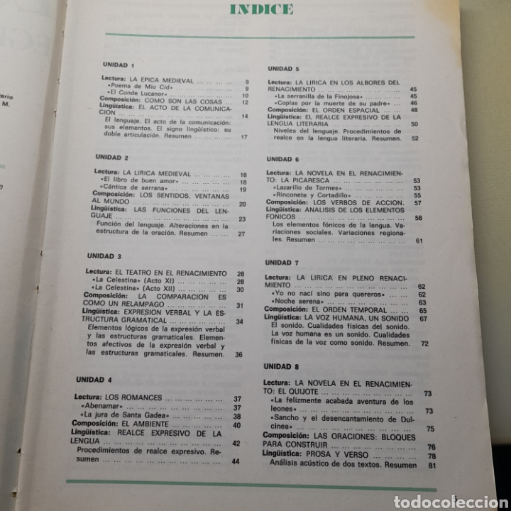 Libros de segunda mano: ANTIGUO LIBRO DE E.G.B. LENGUAJE 7. SANTILLANA. - Foto 5