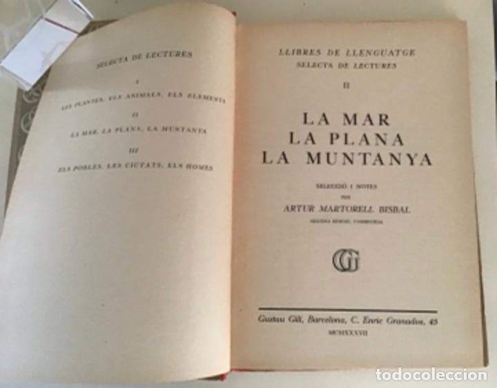 Libros de segunda mano: LA MAR LA PLANA LA MUNTANYA, LIBRO ESCOLAR 1937 - Foto 3