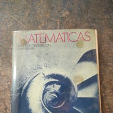 Libros de segunda mano: MATEMÁTICAS CURSO ORIENTACIÓN UNIVERSITARIA. EDITORIAL MAGISTERIO ESPAÑOL. Lote 313308328