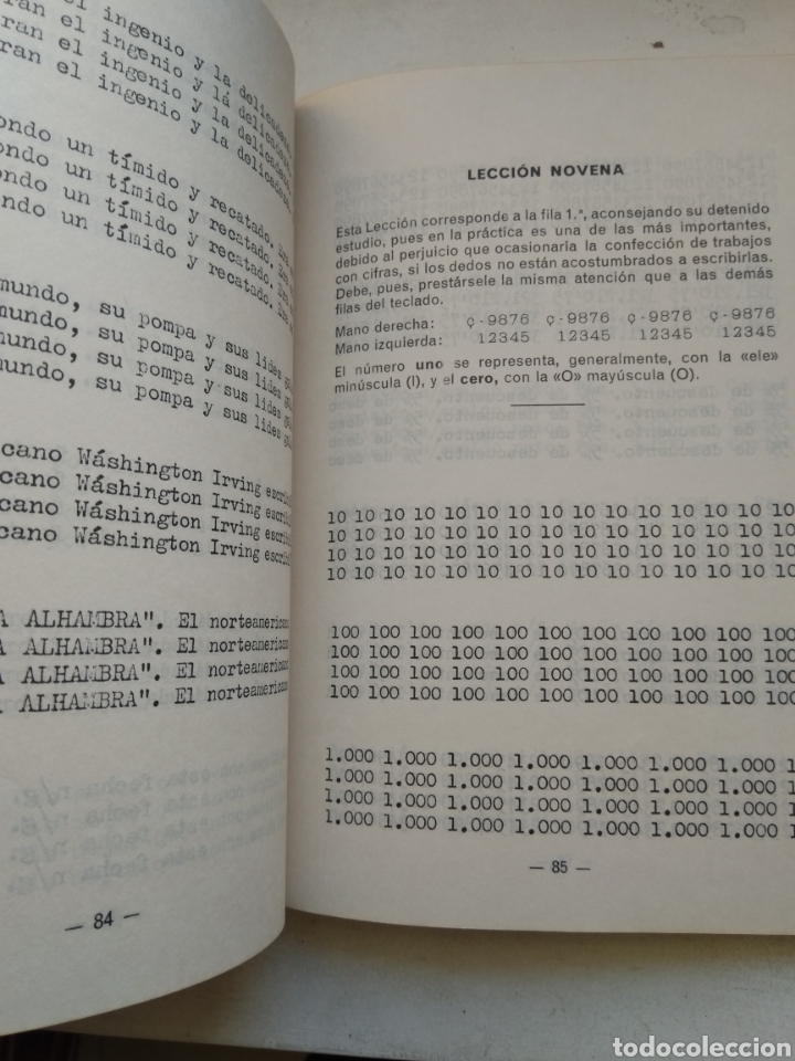 Libros de segunda mano: MANUAL DEL MECANOGRAFO CURSO COMPLETO - Foto 6