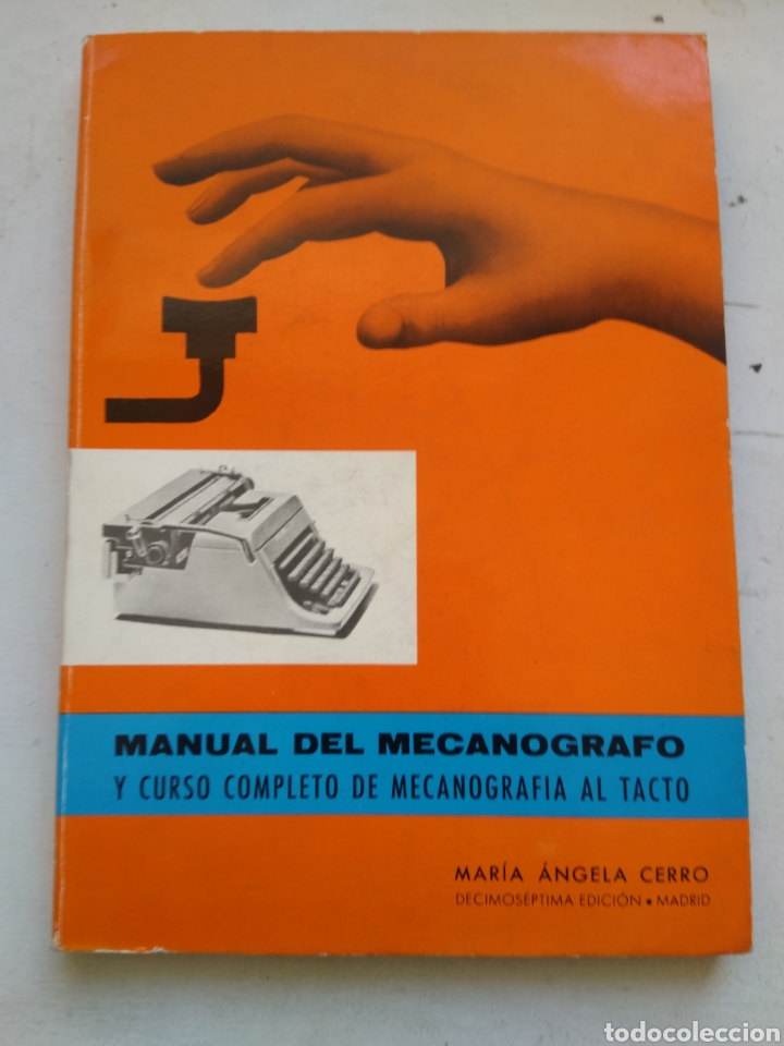Libros de segunda mano: MANUAL DEL MECANOGRAFO CURSO COMPLETO - Foto 1