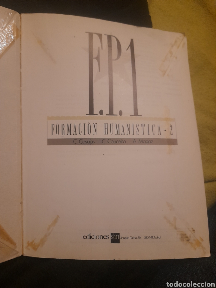Libros de segunda mano: Formaci&oacute;n Human&iacute;stica 2 FP1 libro de SM - Foto 5