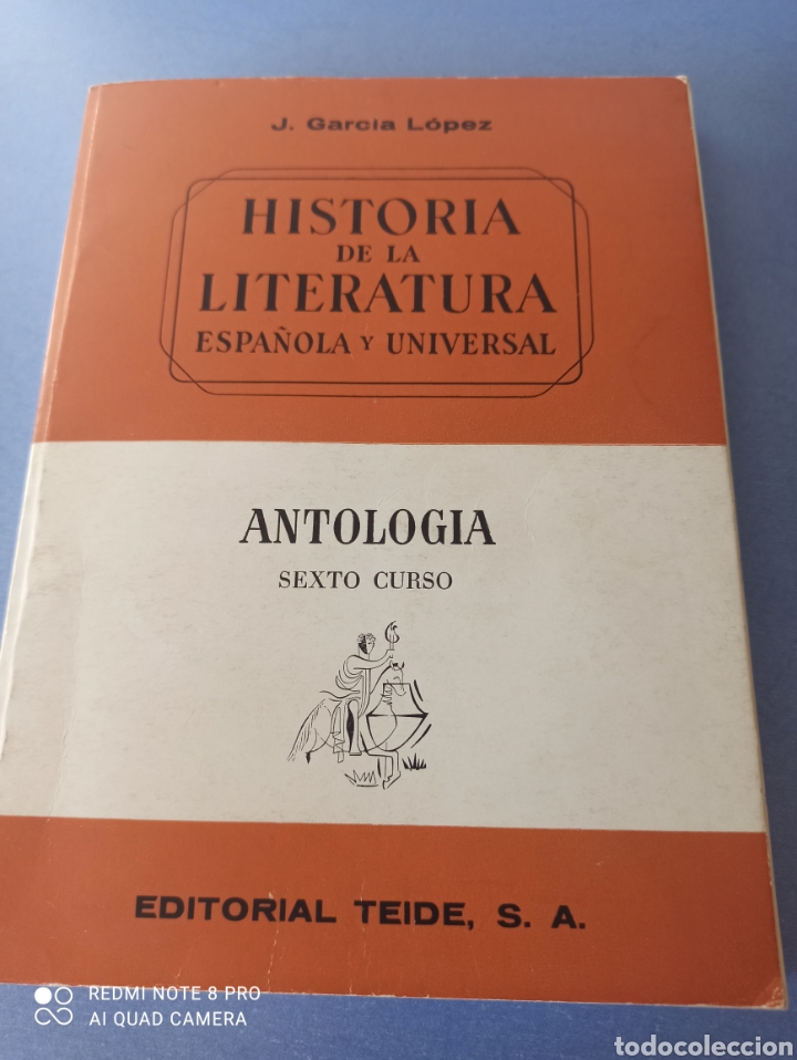 Libros de segunda mano: Historia de la Literatura Espa&ntilde;ola y Universal. - Foto 1