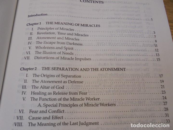 Libros de segunda mano: A COURSE IN MIRACLES. TEXT. WORKBOOK FOR STUDENTS. MANUAL FOR TEACHERS. FOUNDATION FOR INNER PEACE - Foto 8