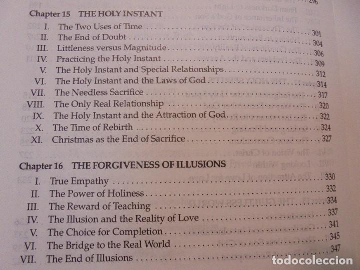 Libros de segunda mano: A COURSE IN MIRACLES. TEXT. WORKBOOK FOR STUDENTS. MANUAL FOR TEACHERS. FOUNDATION FOR INNER PEACE - Foto 15