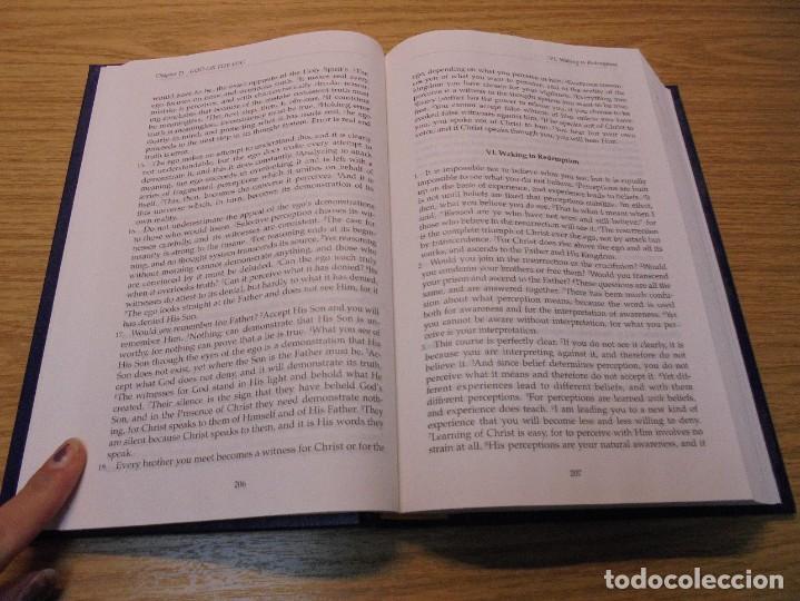 Libros de segunda mano: A COURSE IN MIRACLES. TEXT. WORKBOOK FOR STUDENTS. MANUAL FOR TEACHERS. FOUNDATION FOR INNER PEACE - Foto 23