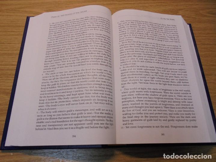 Libros de segunda mano: A COURSE IN MIRACLES. TEXT. WORKBOOK FOR STUDENTS. MANUAL FOR TEACHERS. FOUNDATION FOR INNER PEACE - Foto 24