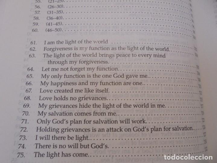 Libros de segunda mano: A COURSE IN MIRACLES. TEXT. WORKBOOK FOR STUDENTS. MANUAL FOR TEACHERS. FOUNDATION FOR INNER PEACE - Foto 28