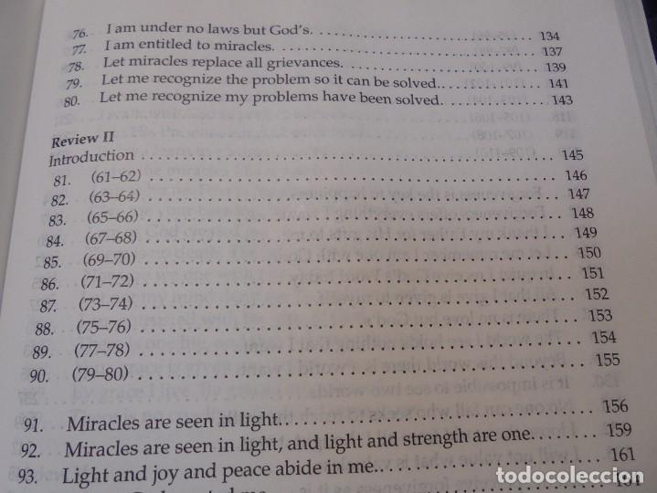 Libros de segunda mano: A COURSE IN MIRACLES. TEXT. WORKBOOK FOR STUDENTS. MANUAL FOR TEACHERS. FOUNDATION FOR INNER PEACE - Foto 29