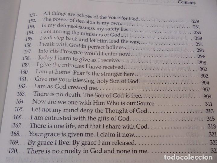 Libros de segunda mano: A COURSE IN MIRACLES. TEXT. WORKBOOK FOR STUDENTS. MANUAL FOR TEACHERS. FOUNDATION FOR INNER PEACE - Foto 33