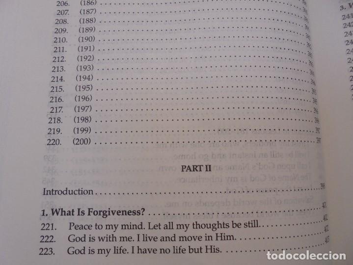 Libros de segunda mano: A COURSE IN MIRACLES. TEXT. WORKBOOK FOR STUDENTS. MANUAL FOR TEACHERS. FOUNDATION FOR INNER PEACE - Foto 36