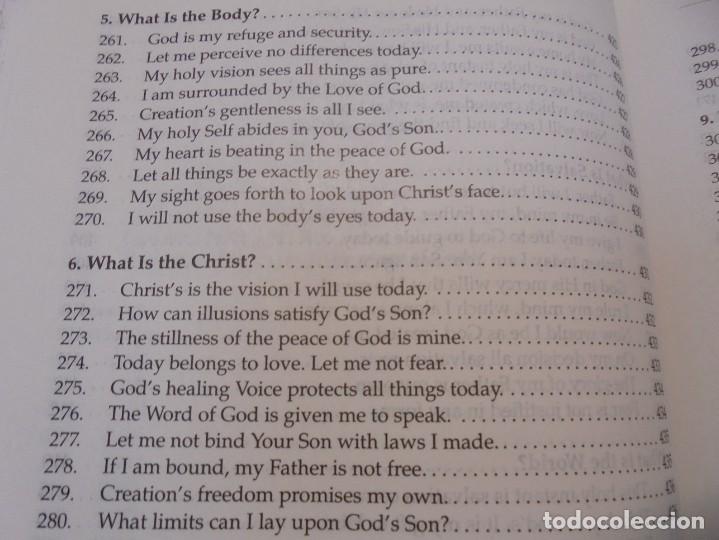 Libros de segunda mano: A COURSE IN MIRACLES. TEXT. WORKBOOK FOR STUDENTS. MANUAL FOR TEACHERS. FOUNDATION FOR INNER PEACE - Foto 39