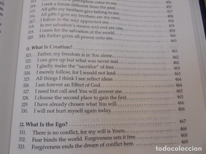 Libros de segunda mano: A COURSE IN MIRACLES. TEXT. WORKBOOK FOR STUDENTS. MANUAL FOR TEACHERS. FOUNDATION FOR INNER PEACE - Foto 42