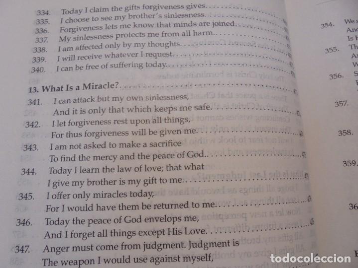 Libros de segunda mano: A COURSE IN MIRACLES. TEXT. WORKBOOK FOR STUDENTS. MANUAL FOR TEACHERS. FOUNDATION FOR INNER PEACE - Foto 43