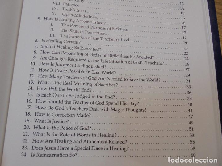 Libros de segunda mano: A COURSE IN MIRACLES. TEXT. WORKBOOK FOR STUDENTS. MANUAL FOR TEACHERS. FOUNDATION FOR INNER PEACE - Foto 48