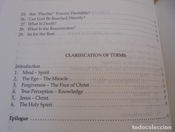 Libros de segunda mano: A COURSE IN MIRACLES. TEXT. WORKBOOK FOR STUDENTS. MANUAL FOR TEACHERS. FOUNDATION FOR INNER PEACE - Foto 49