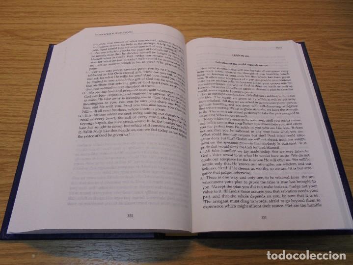 Libros de segunda mano: A COURSE IN MIRACLES. TEXT. WORKBOOK FOR STUDENTS. MANUAL FOR TEACHERS. FOUNDATION FOR INNER PEACE - Foto 51