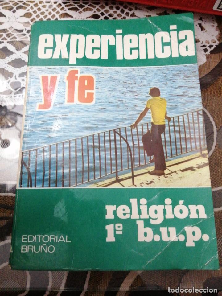 Libros de segunda mano: Libro religi&oacute;n Experiencia y fe Editorial Bru&ntilde;o BUP - Foto 1