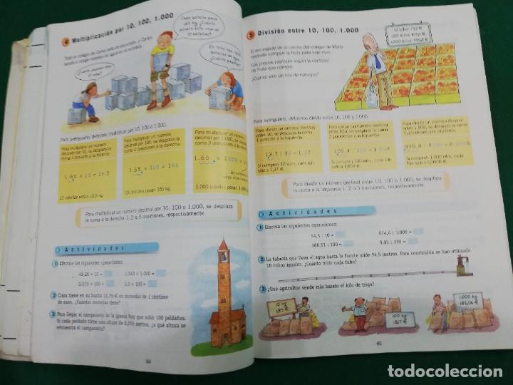 Libros de segunda mano: LIBRO MATEM&Aacute;TICAS 5&ordm; CURSO PRIMARIA - SM - Foto 5