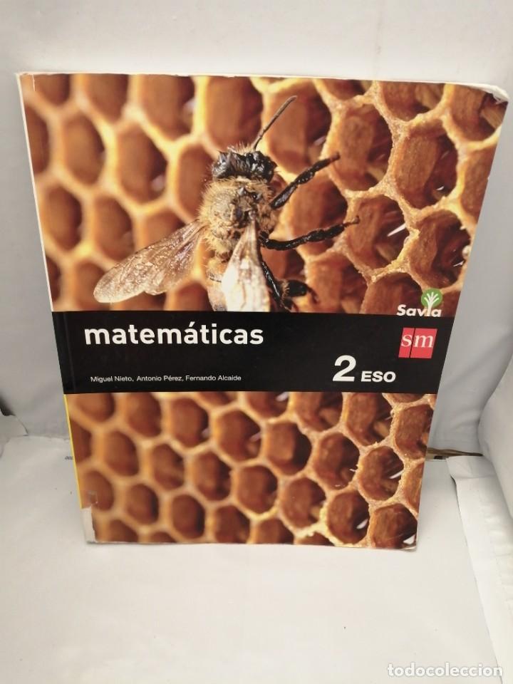 Libros de segunda mano: MATEM&Aacute;TICAS. 2 ESO. SAVIA - Foto 1