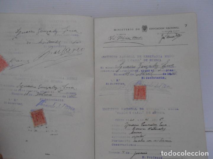 Libros de segunda mano: LIBRO DE CALIFICACION ESCOLAR, ENSE&Ntilde;ANZA MEDIA, 1940 - Foto 5