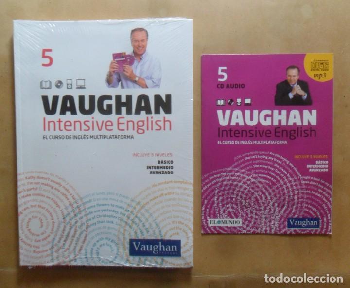 Libros de segunda mano: LIBRO + CD - VAUGHAN INTENSIVE ENGLISH N&ordm; 5 - ** LIBRO PRECINTADO - Foto 1
