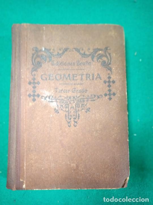 Libros de segunda mano: TRATADO DE GEOMETRIA TERCER GRADO. EDICIONES BRU&Ntilde;O - Foto 1