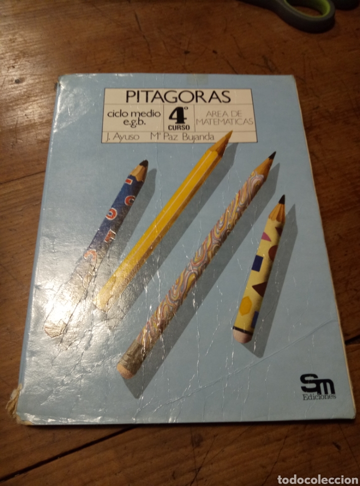 Libros de segunda mano: Pit&aacute;goras EGB 4 curso SM 1982 - Foto 1