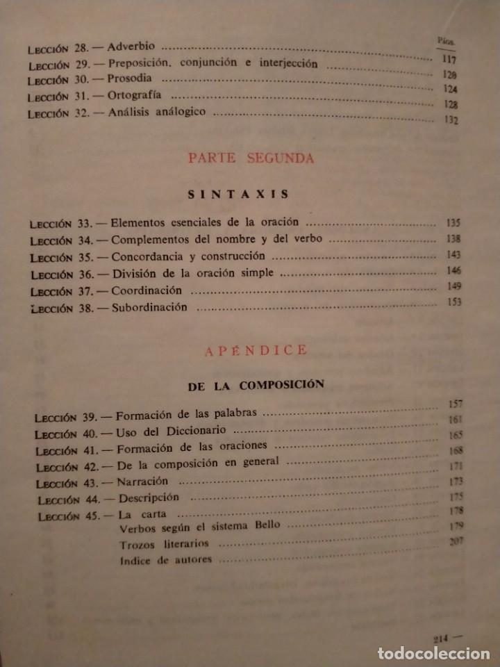 Libros de segunda mano: EDELVIVES. GRAM&Aacute;TICA .SEGUNDO CURSO. EDITORIAL LUIS VIVES - Foto 3