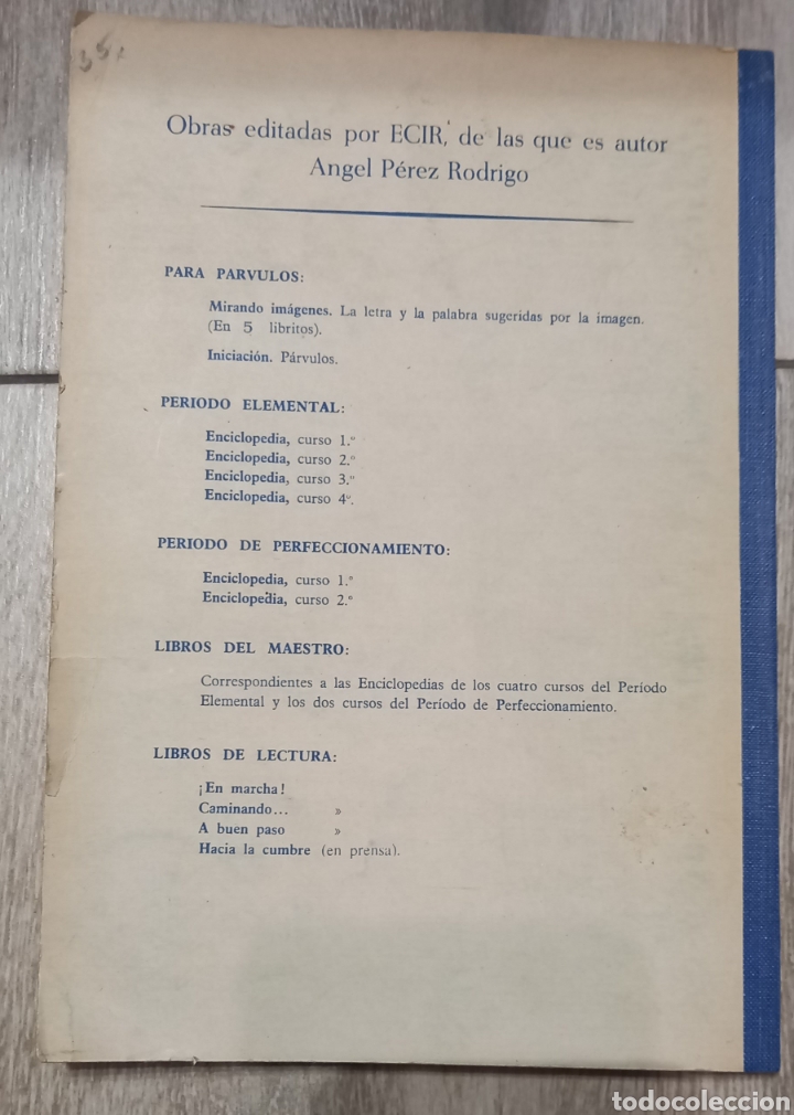 Libros de segunda mano: &iexcl;En marcha! Primer libro de lectura. Editorial ECIR.1963 - Foto 5