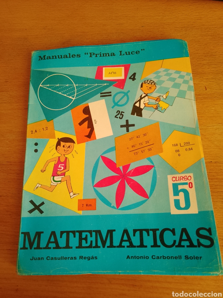 Libros de segunda mano: MATEM&Aacute;TICAS CURSO 5&ordm; (PRIMA LUCE, 1968) - Foto 1