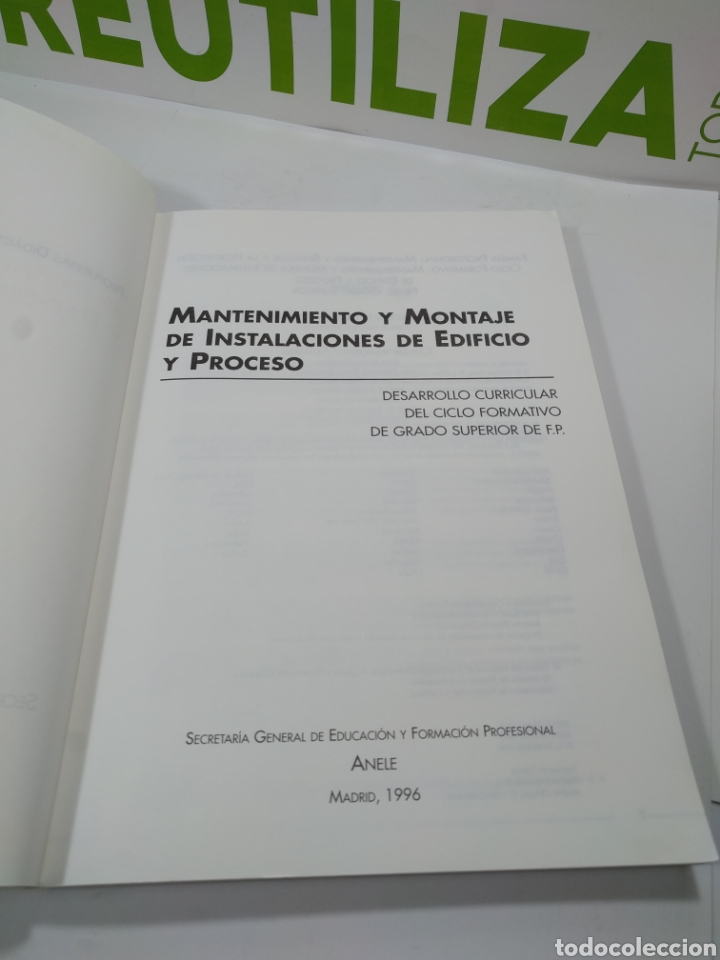 Libros de segunda mano: Mantenimiento y montaje de instalaciones de edificio y proceso. Grado superior. - Foto 4