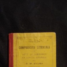 Libros de segunda mano: TRATADO DE COMPOSICIÓN LITERARIA G M BRUÑO LIBRO DEL ALUMNO.SEGUNDO GRADO.