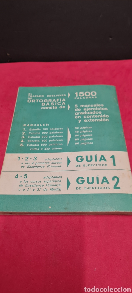 Libros de segunda mano: Interesante libro. Ejercicios de Ortograf&iacute;a Basica 5. Edelvives. - Foto 8