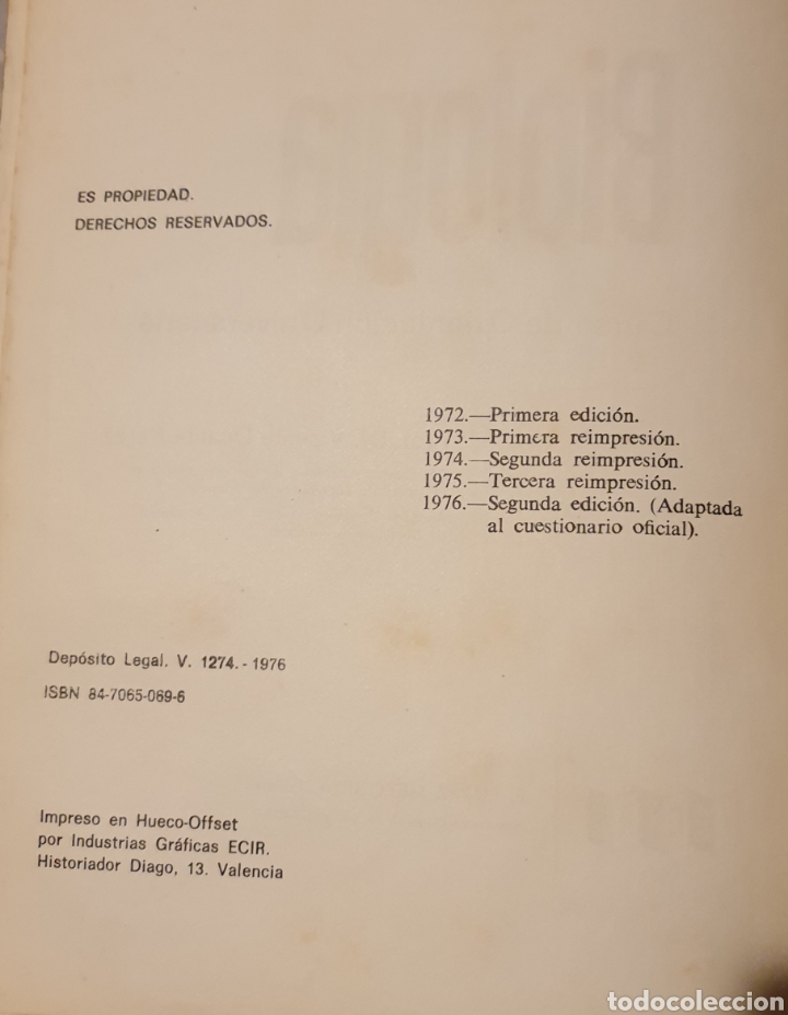 Libros de segunda mano: BIOLOGIA. COU. V. DUALDE 1976 - Foto 3