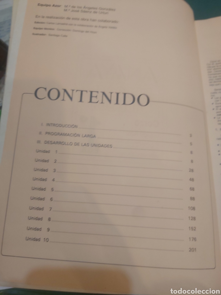 Libros de segunda mano: CORZO LIBRO PROFESOR EQUIPO AZOR 1 EGB ANAYA 1989 - Foto 2