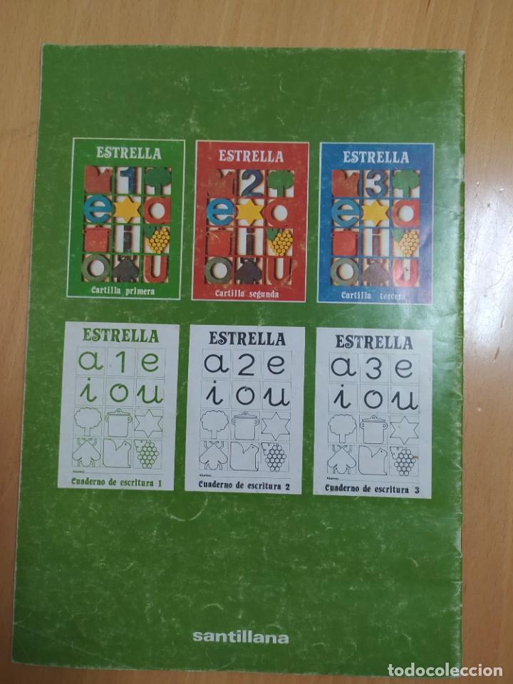Libros de segunda mano: CARTILLA PRIMERA ESTRELLA, SANTILLANA. - Foto 2