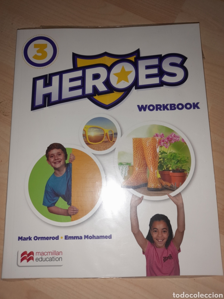 Libros de segunda mano: Heroes 3 workbook. Ingl&eacute;s infantil . 3 Primaria - Foto 1