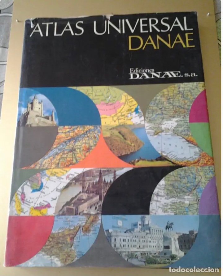 Libros de segunda mano: ATLAS UNIVERSAL DANAE. GRAN FORMATO - Foto 1